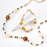 Amber Pearl Bracelet