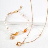 Fortune Bag Agate Bracelet