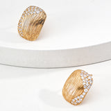 Gilded Wave Earrings