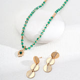 Green Blossom Necklace