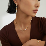 Lustre Line Necklace