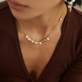 Lustre Line Necklace