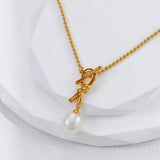 Modern Knot Necklace