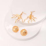 Molten Dome Earrings