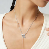 Pearl Ginkgo Necklace