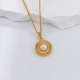 Pearl Halo Necklace