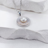 Pearl Halo Necklace
