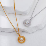 Pearl Halo Necklace