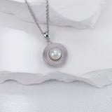 Pearl Halo Necklace