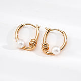 Pearl Knot Earrings