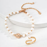 Ripple Pearl Bracelet