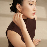 Sculpted Curve Earrings