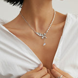 Sculpted Wing Necklace