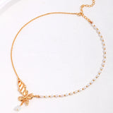 Sculpted Wing Necklace