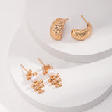 Textured Glow Earrings