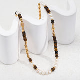 Tiger Pearl Necklace