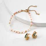 Verdant Curve Earrings