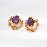 Violet Oracle Earrings