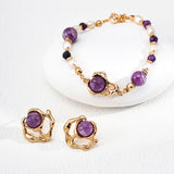 Violet Oracle Earrings